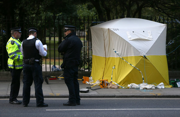 Woman killed, five injured in central London knife attack