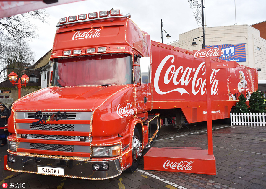 British politician calls for ban of Coca Cola's Christmas truck from city for obesity concerns