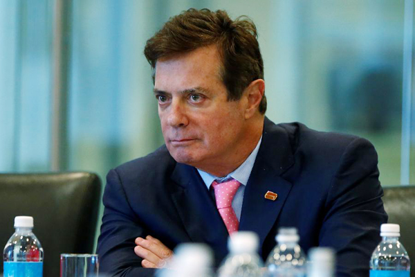 Trump says campaign chairman Manafort resigns