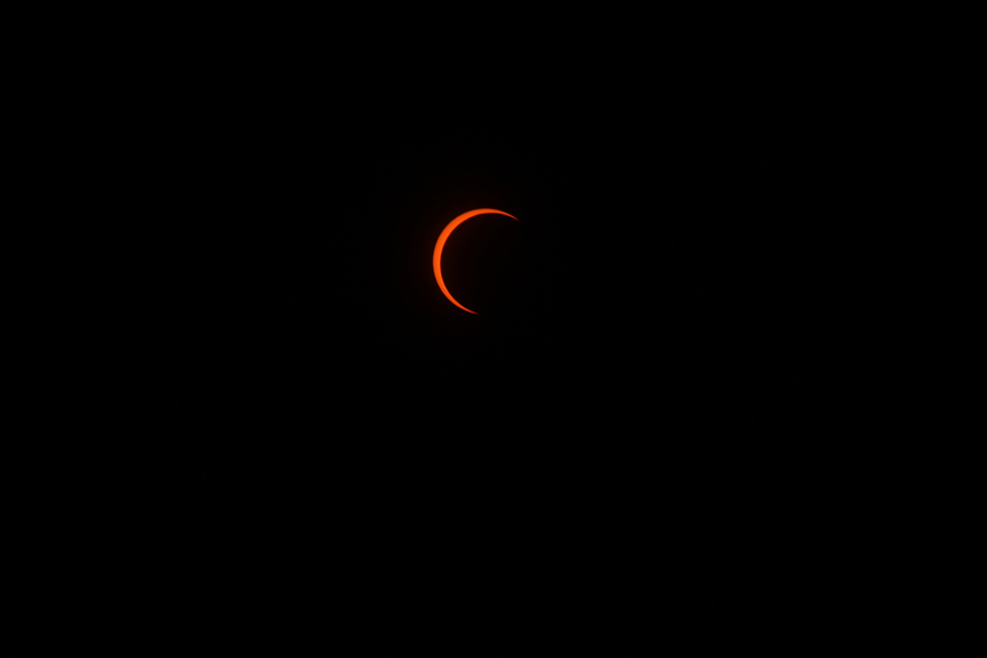 Solar eclipse seen in Madagascar