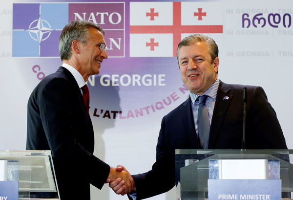 NATO chief reaffirms Georgia's membership prospect