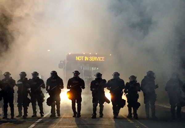 Charlotte hit with second night of unrest after police shooting