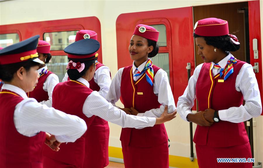 Chinese-built railway help Ethiopia speed up industrialization