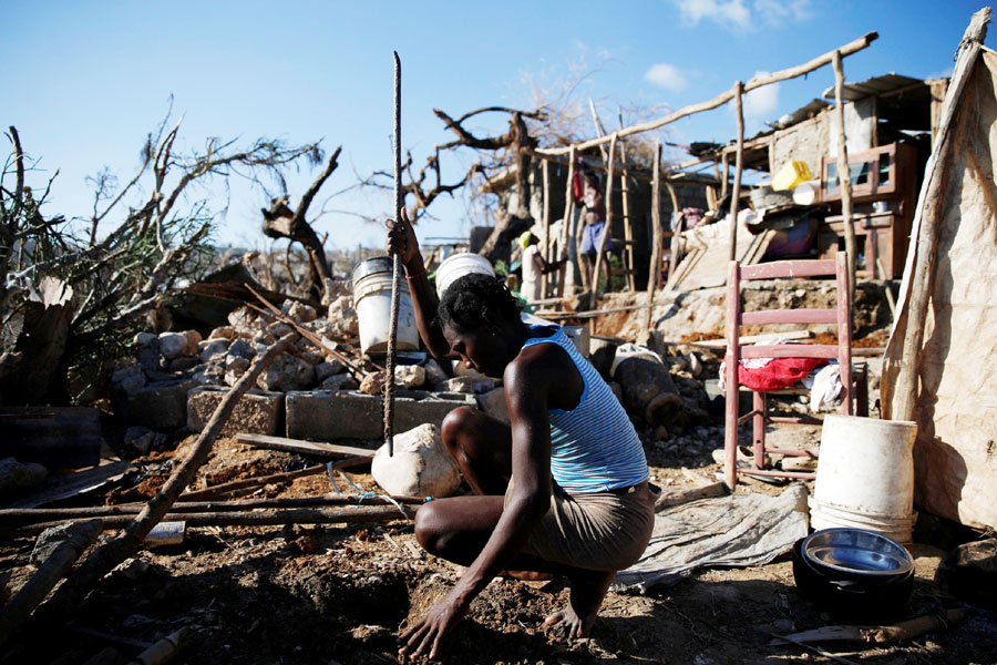 1.4 million Haitians need humanitarian aid due to Hurricane Matthew