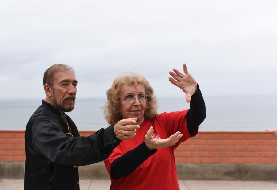 Peruvian tai chi master spreads martial arts in Latin America