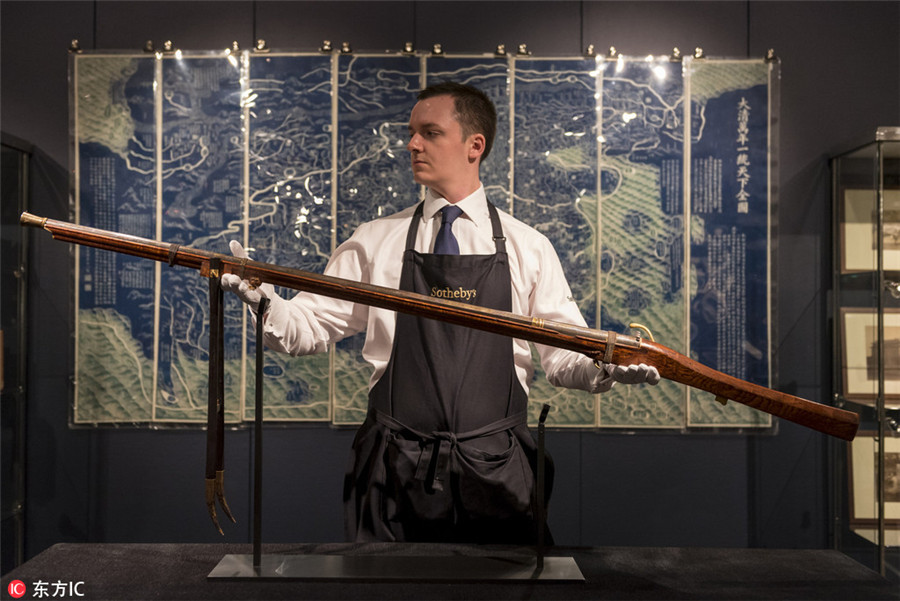 Sotheby's in London to auction Emperor Qianlong's musket