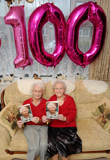 Sister act: Twins celebrate 100th birthday