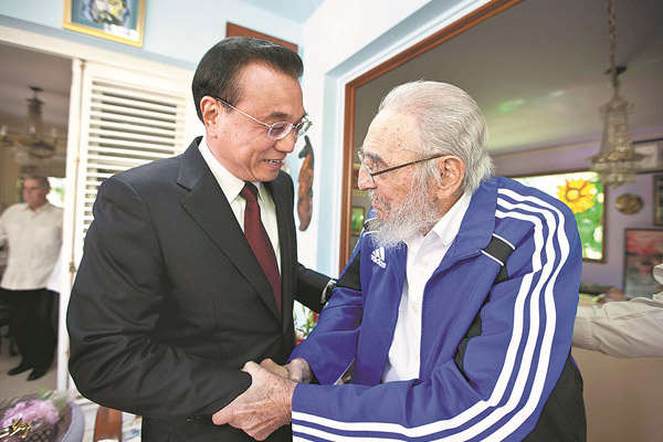 Fidel Castro's connection with China