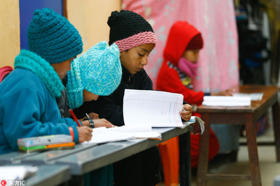 First school for HIV positive children in Nepal