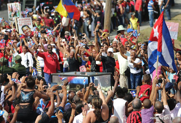 Fidel Castro's ashes arrive at final stop in Santiago de Cuba