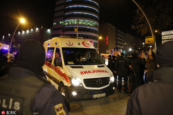 Russian ambassador shot dead in Turkey