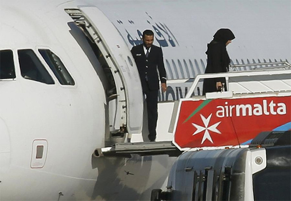 Hijacked Libyan plane lands in Malta with 118 people aboard: Media