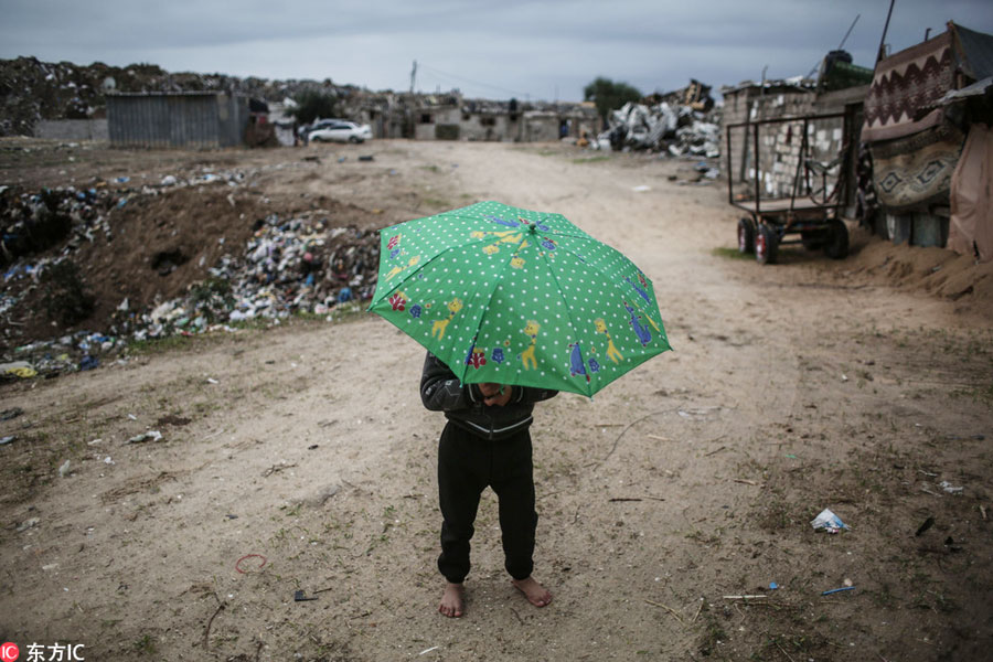 Faces in poverty-ravaged Gaza Strip