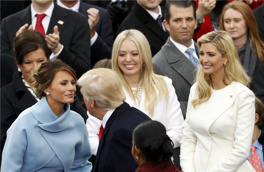 Donald Trump sworn in as 45th US President