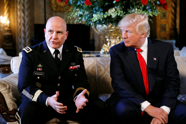 Trump names Lt. Gen. Herbert McMaster as new national security adviser