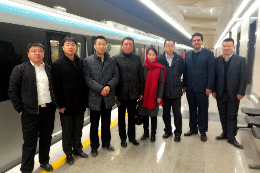 China-made subway trains run in Iranian city Mashhad