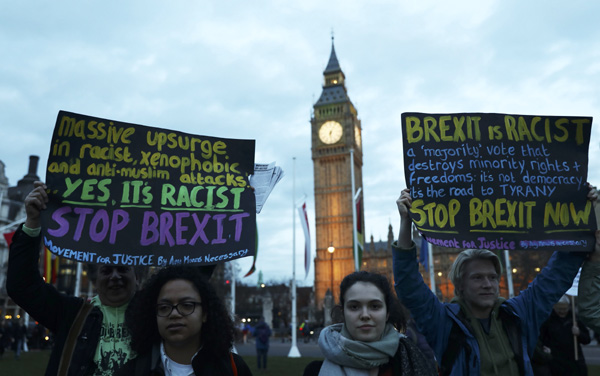 UK PM May's hand moves closer to Brexit trigger