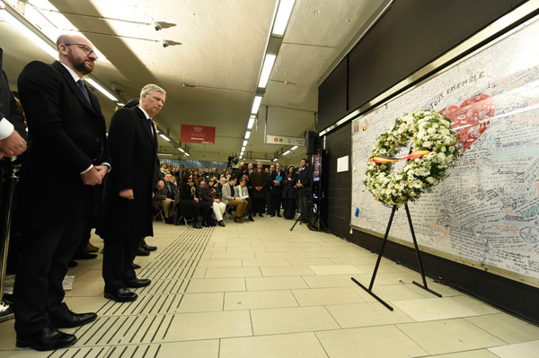 One year on, Brussels remembers victims of terror