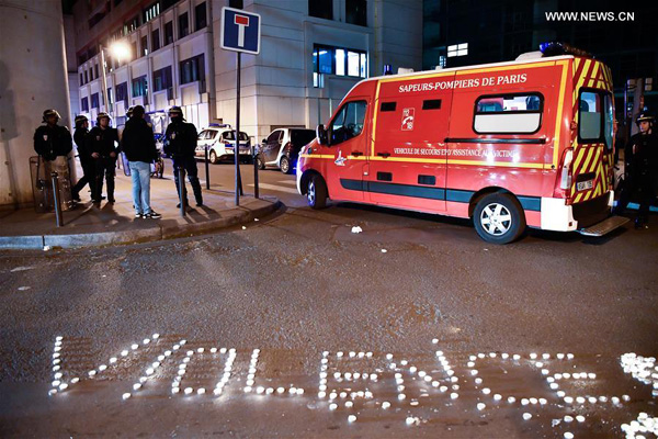 Chinese community holds protest in Paris against death of one Chinese national