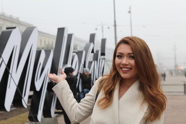 Hardworking beauty queen proud of her motherlands