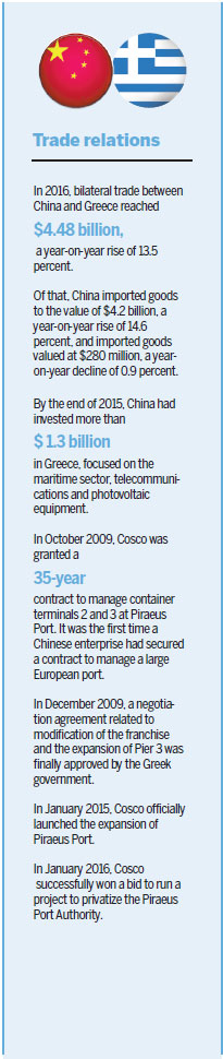 COSCO's Greek project becomes magnet for Chinese investment