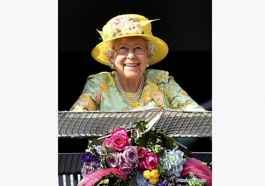 Queen Elizabeth II attends Derby Day at Epsom Derby festival