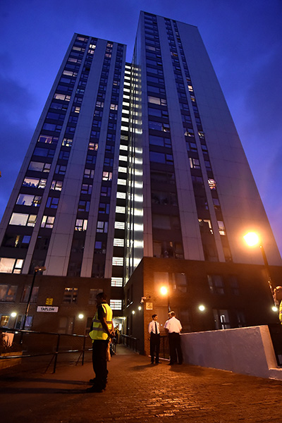 5,000 people evacuated from housing estate in London over fire risk fears