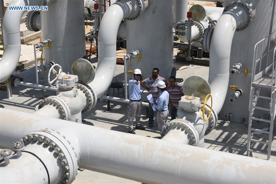 First Chinese-operated gas regulator station in Egypt to be operational in September