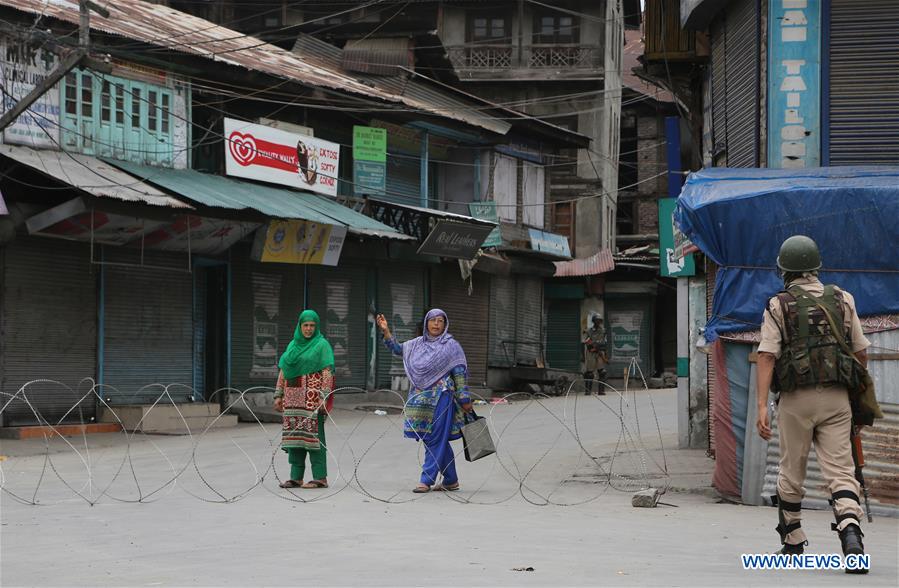 Curfew-like restrictions implemented in Indian-controlled Kashmir