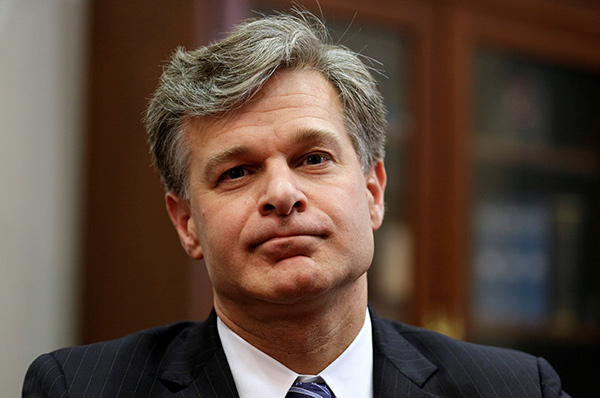 US Senate confirms Christopher Wray as new FBI director