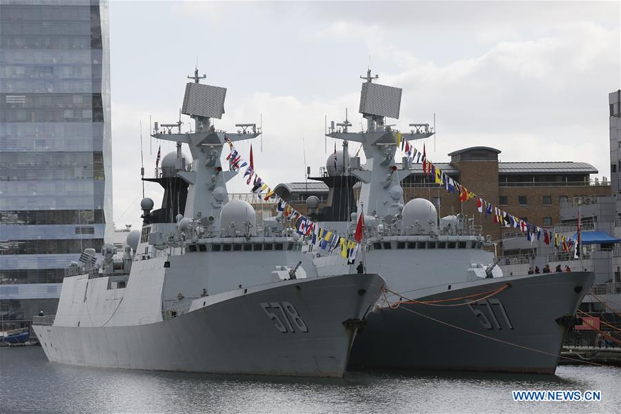 PLA Navy ships buoy ties with UK