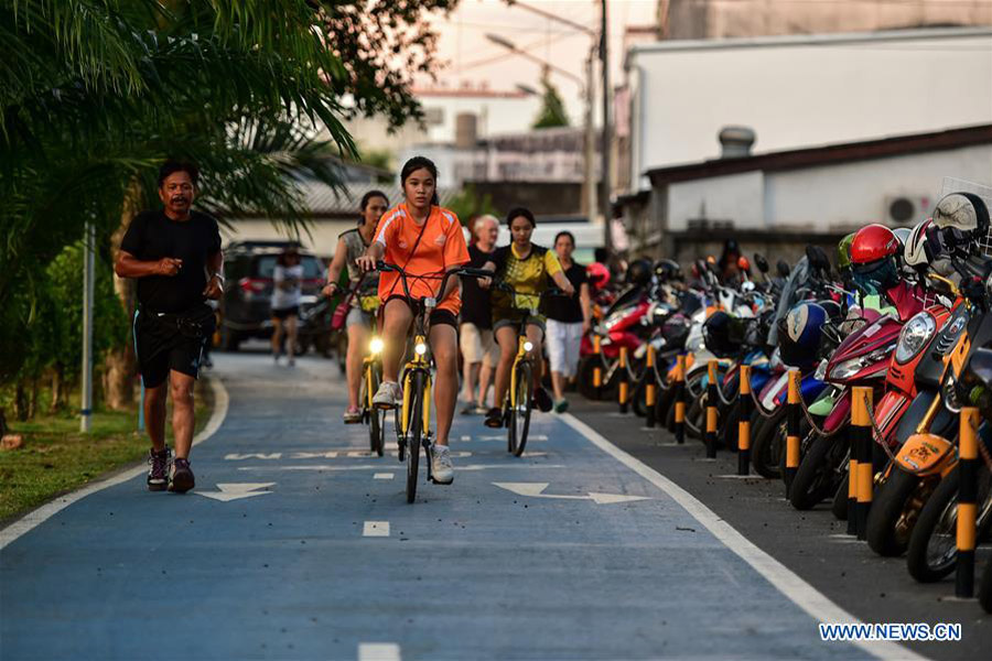 Bike-sharing service benefits local residents, tourists in Phuket, Thailand