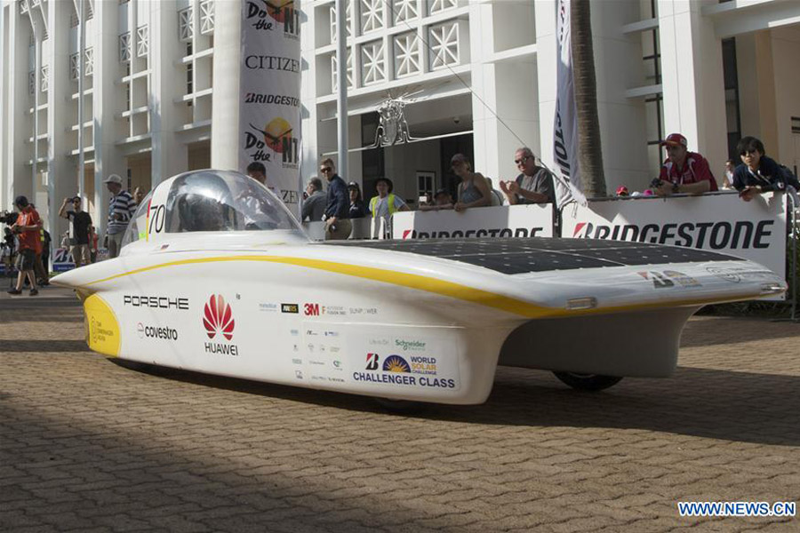 2017 World Solar Challenge held in Australia