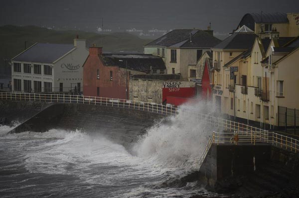 Ireland struggles to restore water, power, communications after hurricane