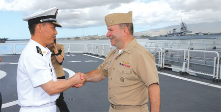 Chinese navy in Hawaii for joint exercise