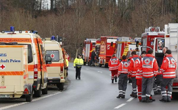 Eight dead, 150 hurt in train crash in Germany: police