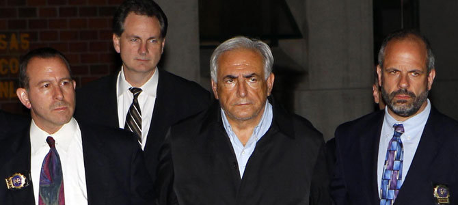 NY police: IMF head Strauss-Kahn in custody