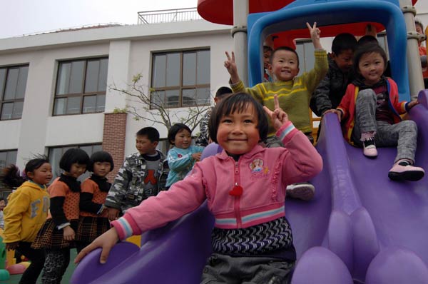 Rural kindergartens improved for children