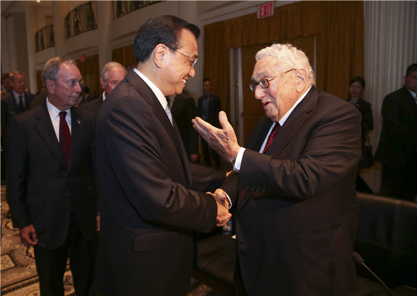 Premier Li addresses the US economic, financial, academic and media circles