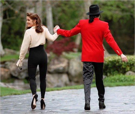 Jackson's short marriage with Lisa M. Presley