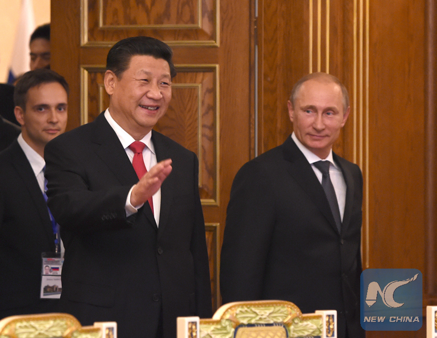 Backgrounder: Important meetings between Xi, Putin in last two years