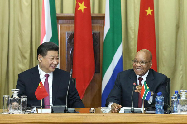 Xi in South Africa to strengthen bilateral ties, boost China-Africa cooperation