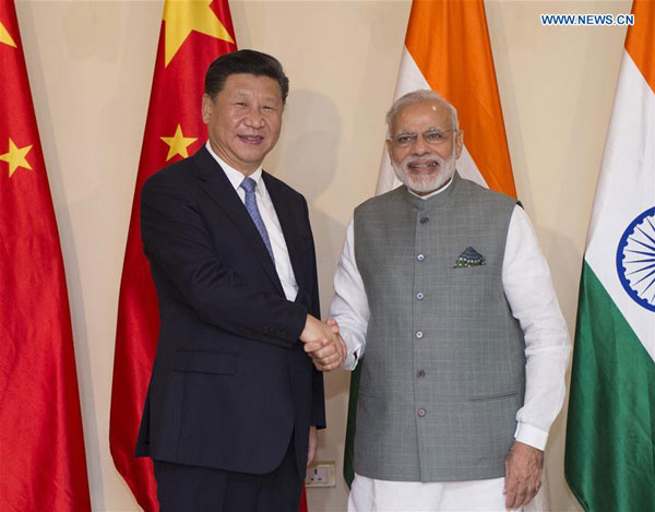 Xi calls for joint efforts to enrich China-India partnership