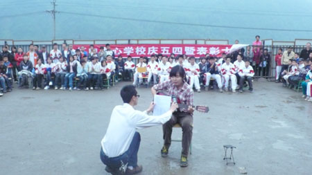 地震一周年：回访四川德阳红白中心小学（组图）