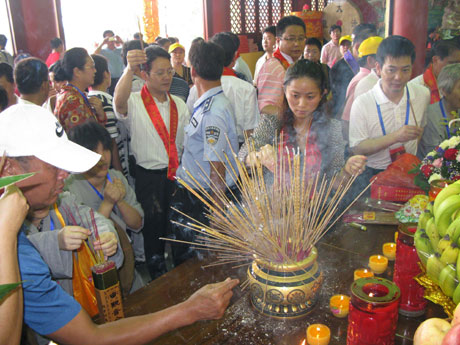 海南澄迈永庆寺举行开光法会