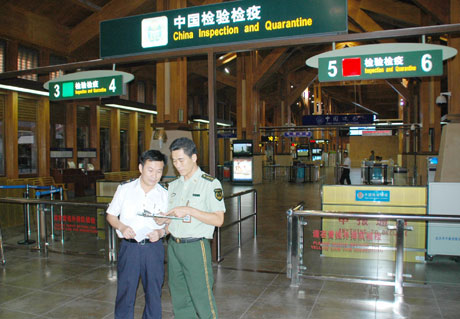 三亚凤凰机场边检站采取措施防止猪流感传播