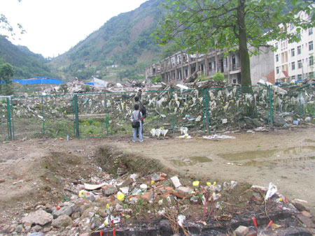 北川中学遗址（组图）