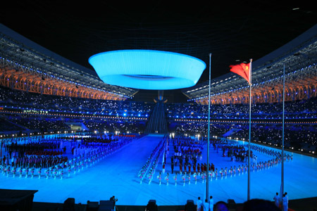 十一届全运会16日晚在济南隆重开幕(组图)