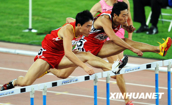 刘翔晋级男子110米栏决赛