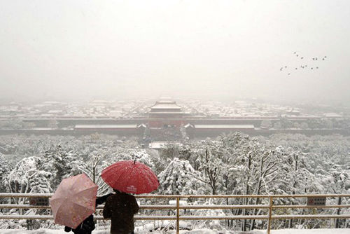 外国媒体称北京11月1日降雪系人工催生